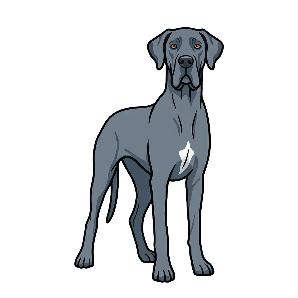 Black Chest Snip Great Dane