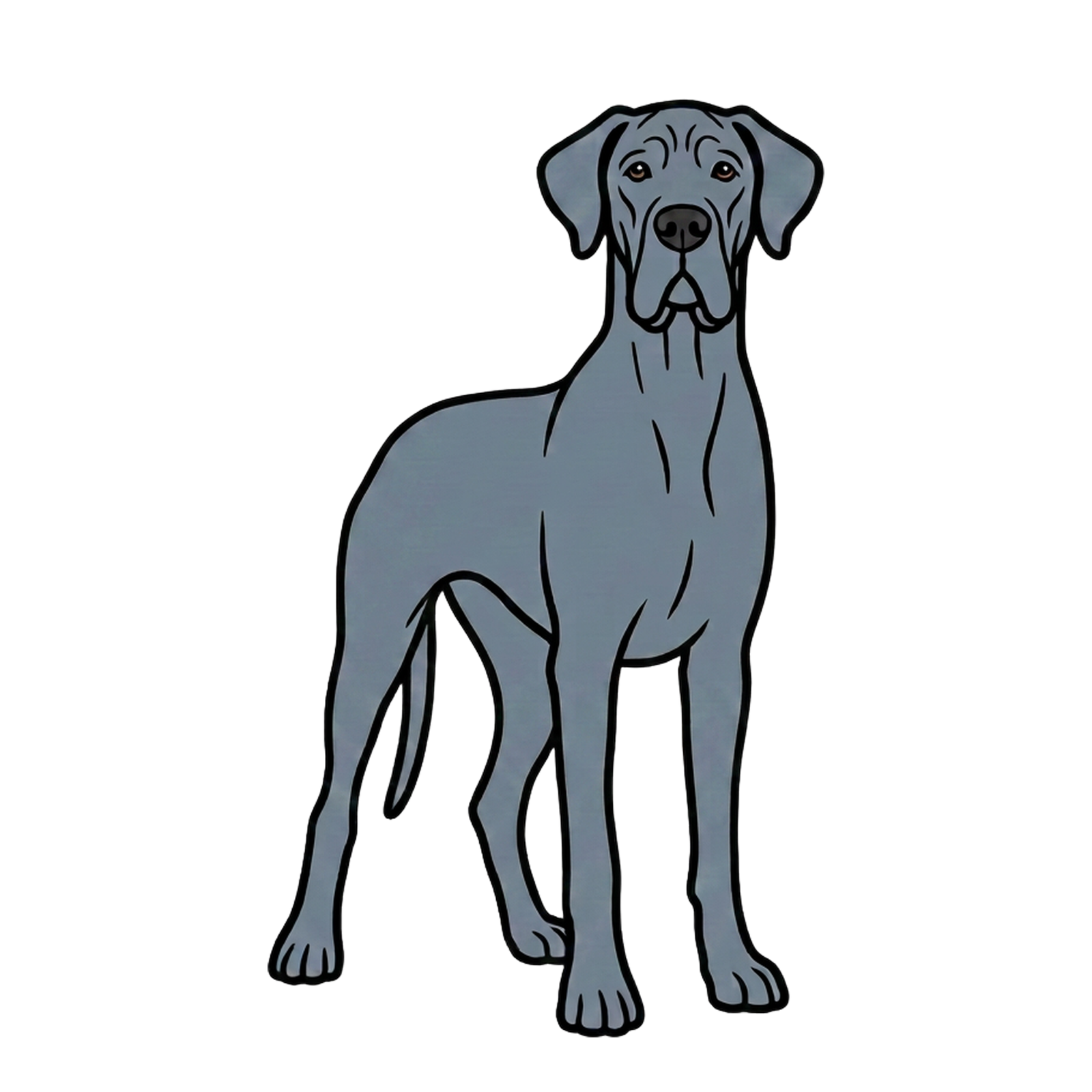 Blue Great Dane