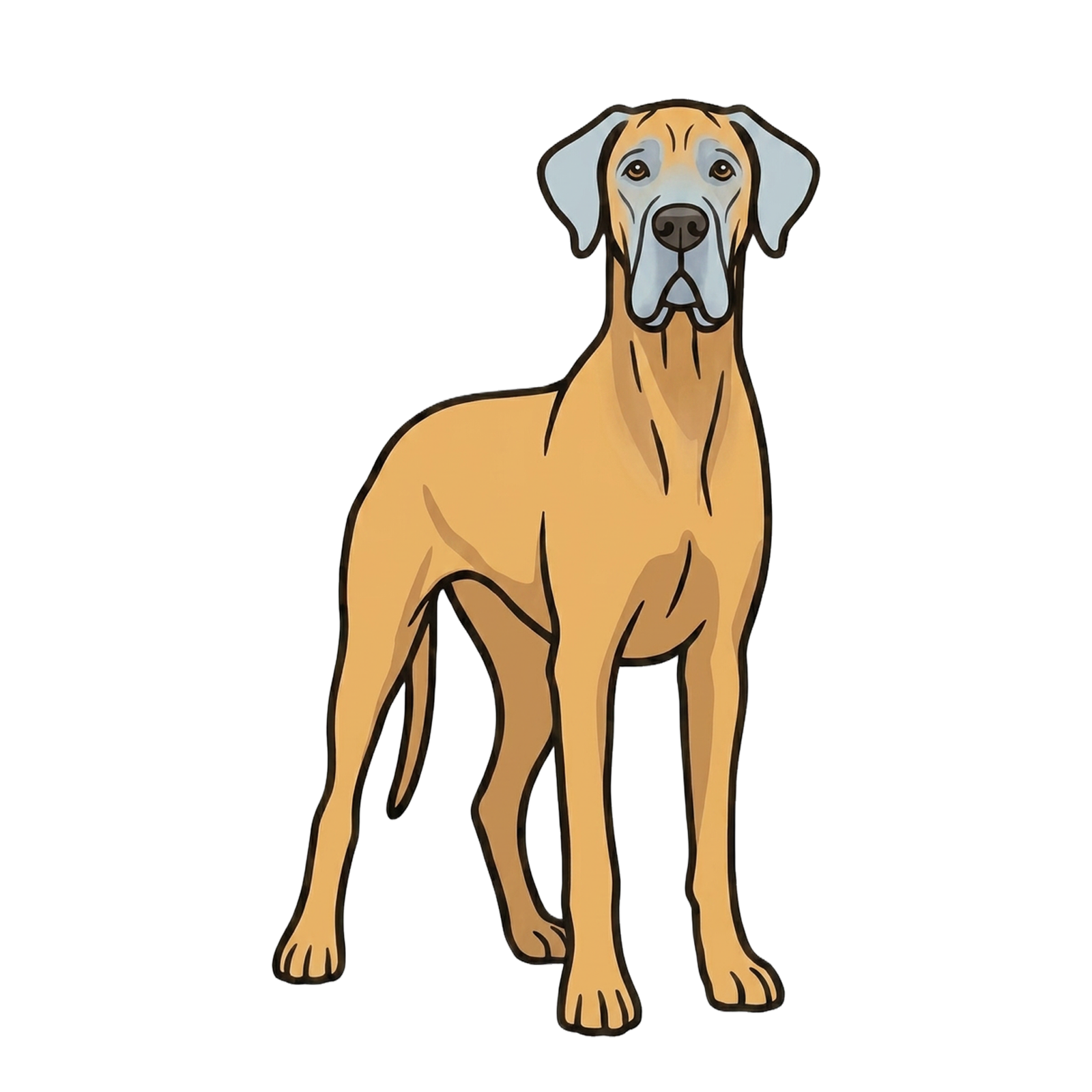 Blue Fawn Great Dane