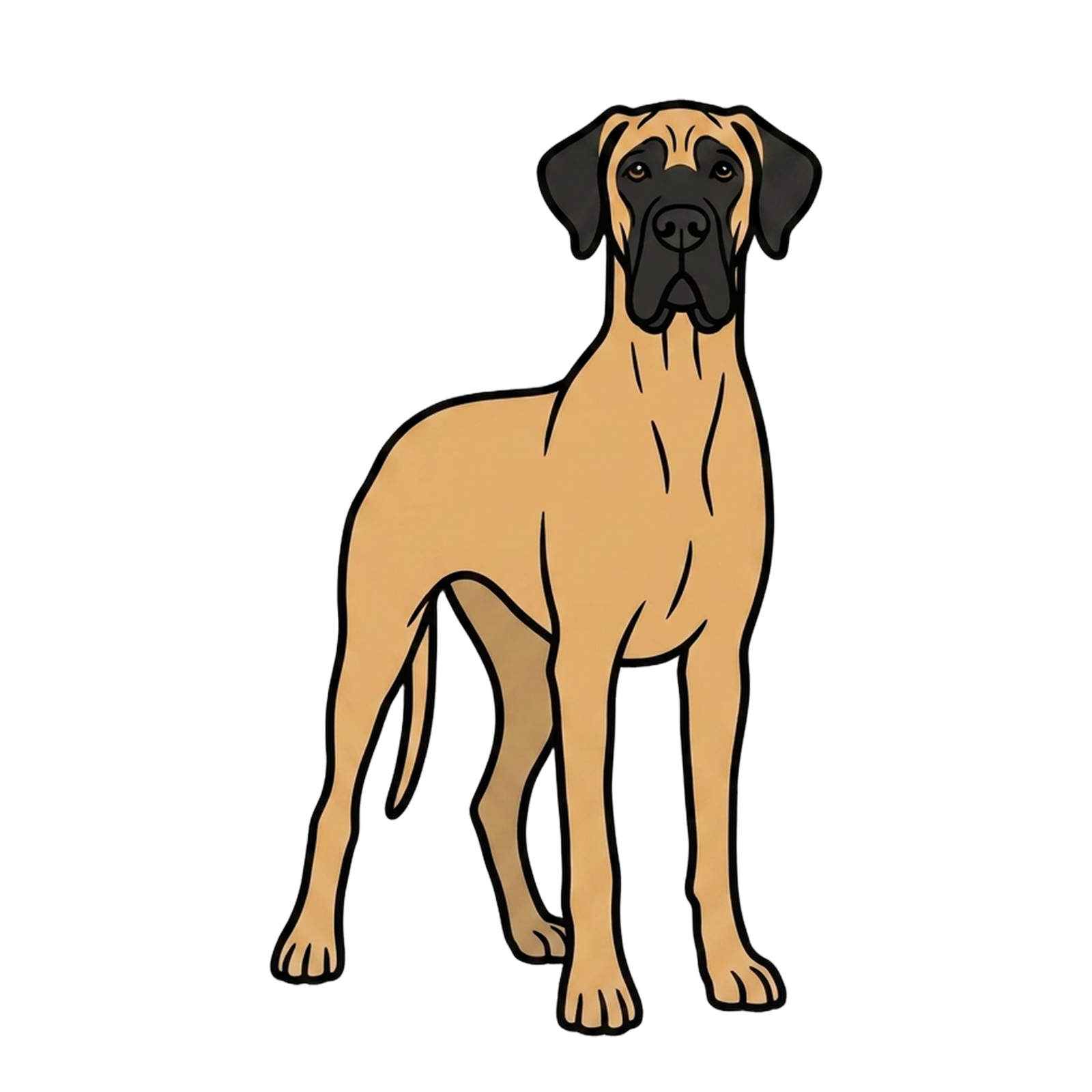 Fawn Great Dane