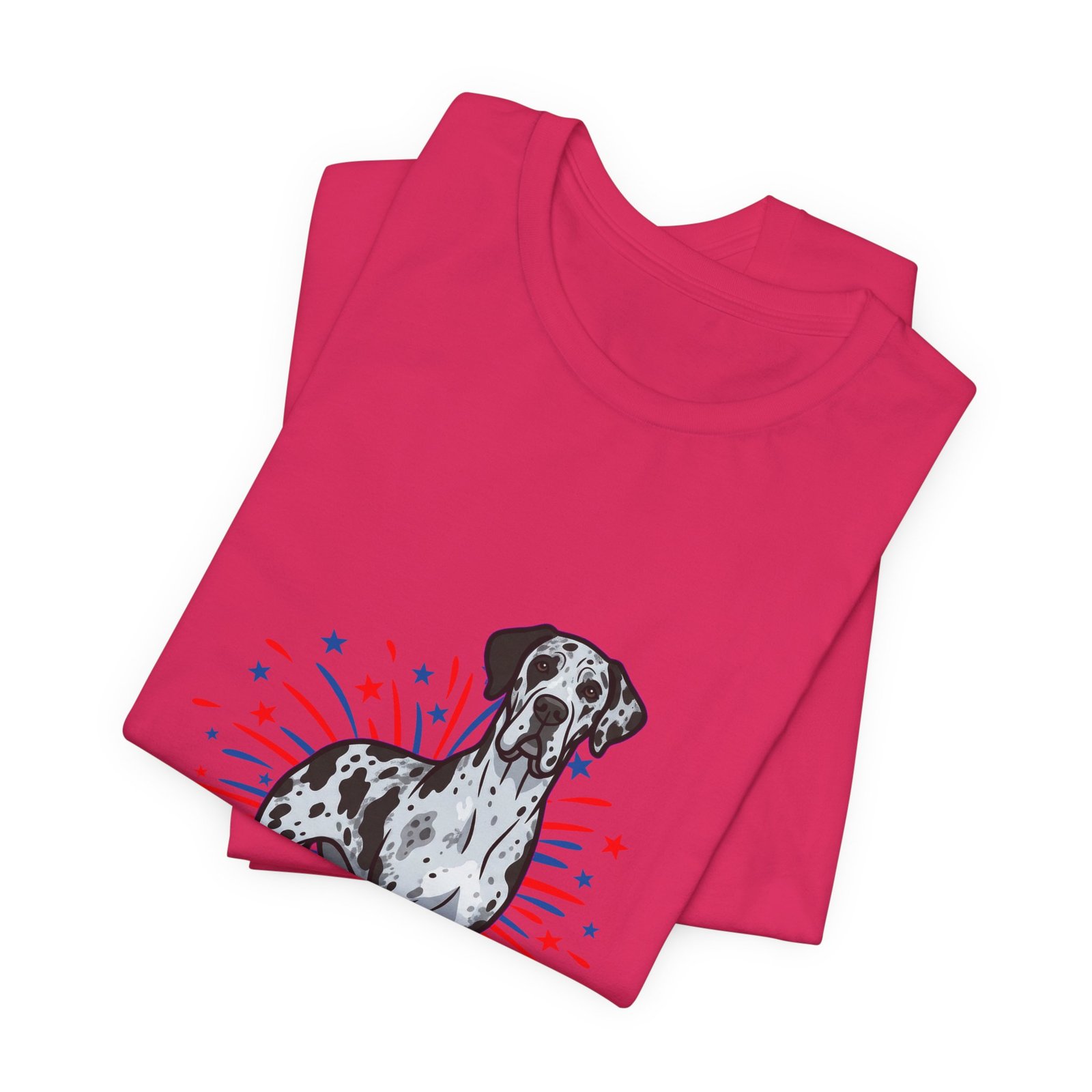 Blue Merle Great Dane on Fireworks - Personalization Available - Image 51