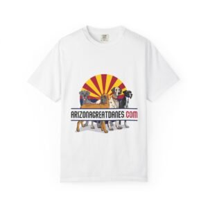 Arizona Great Danes Logo T-Shirt | Arizona Flag Great Dane Design