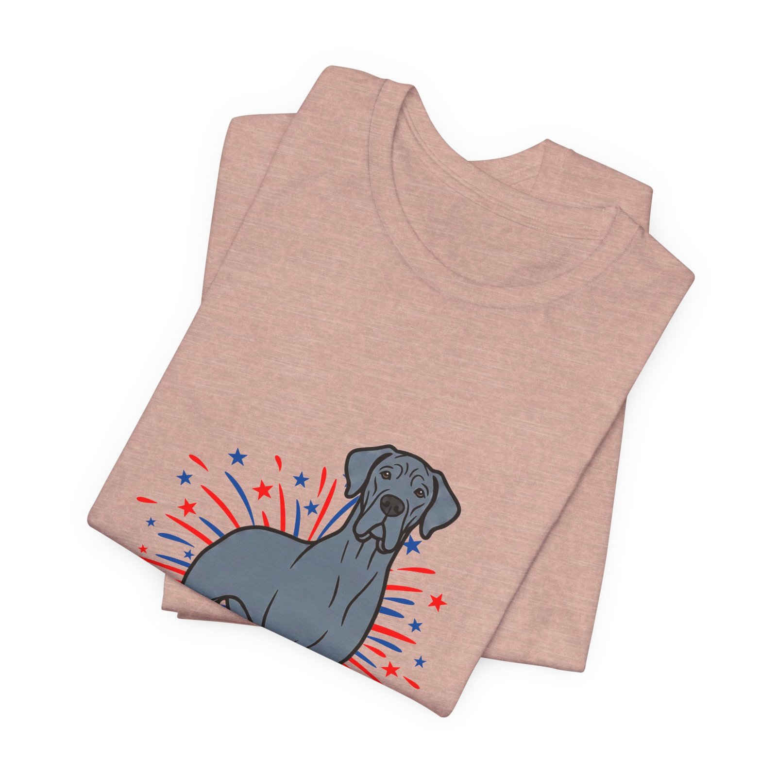 Blue Great Dane on Fireworks - Personalization Available - Image 7