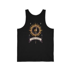 Brindle with white chest blaze Great Dane Summer Solstice Tank Top — Sun & Dog Graphic