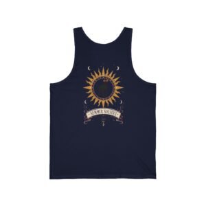 Copy of Copy of Blue Brindle Great Dane Summer Solstice Tank Top — Sun & Dog Graphic