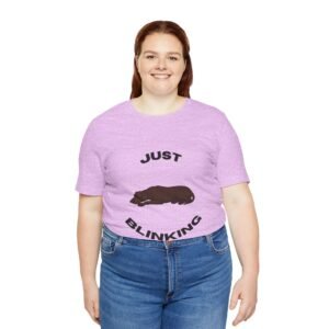 Just Blinking T-Shirt — Chocolate Great Dane Graphic Tee