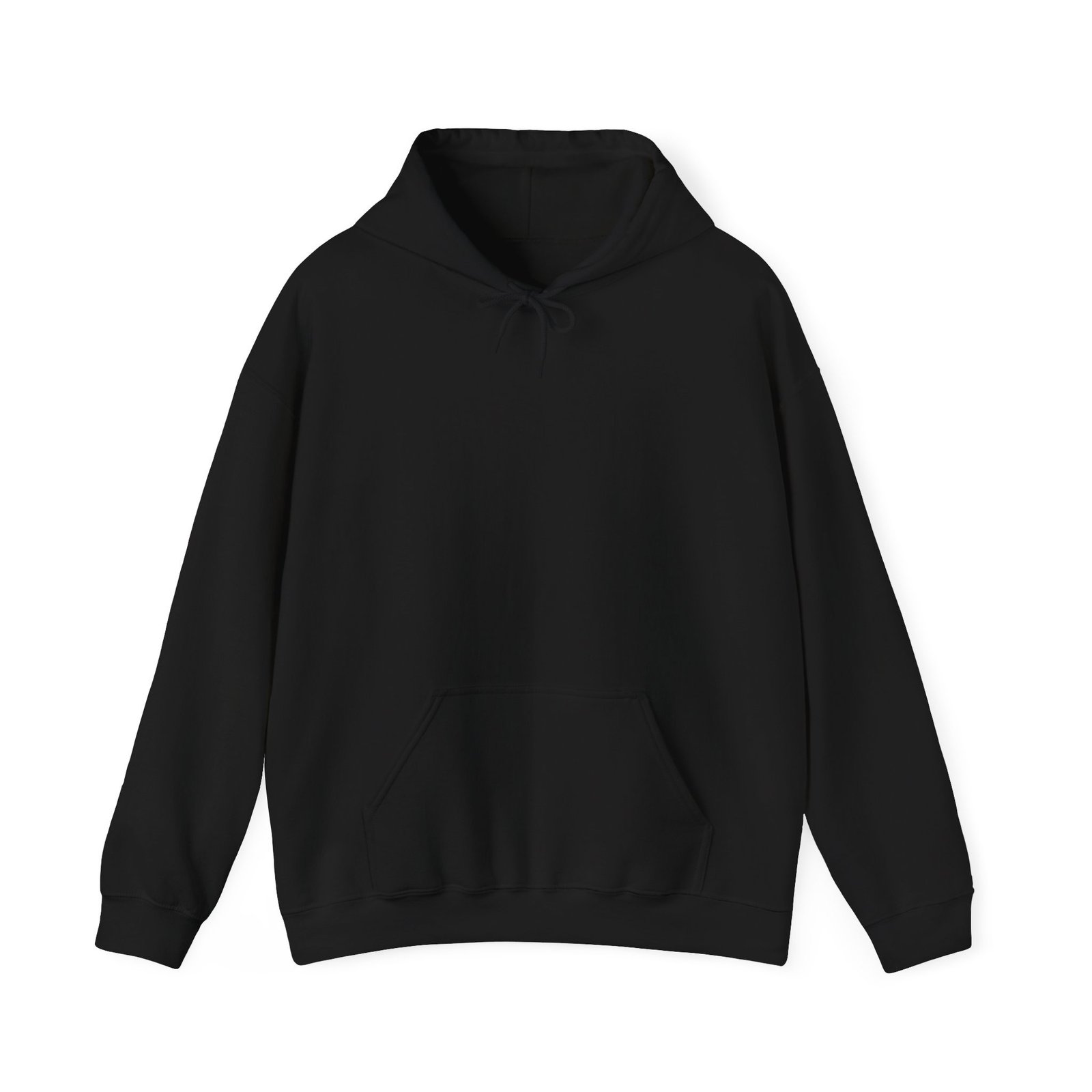 Black with White Chest Snip Great Dane, Black Cat, Witch Mid-Weight Hoodie (up to 5x) Back Printed — Her Familiars