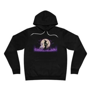 White with Blue Eyes Great Dane Pocketed Pullover Hoodie (Up to 2x) — Her Familiars