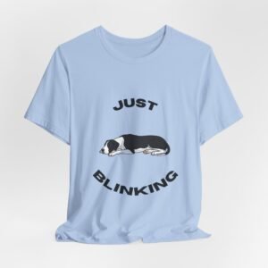 Just Blinking T-Shirt —  Black and White Mantle Great Dane Graphic Tee