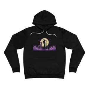 Lilac with white chest snip Great Dane Pocketed Pullover Hoodie (Up to 2x) — Her Familiars