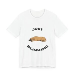 Just Blinking T-Shirt — Fawn Great Dane Graphic Tee