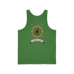 Blue Brindle White Chest Snip Great Dane Summer Solstice Tank Top — Sun & Dog Graphic