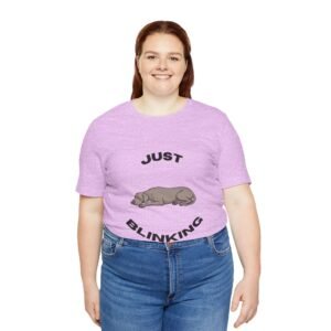 Just Blinking T-Shirt — Lilac Great Dane Graphic Tee