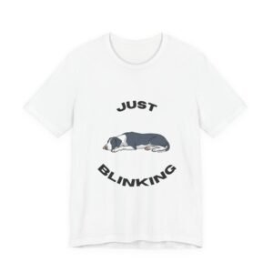 Just Blinking T-Shirt — Blue Mantle Great Dane Graphic Tee