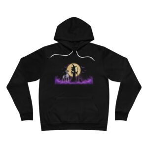 Black and Blue Merlequin Great Dane Pocketed Pullover Hoodie (Up to 2x) — Her Familiars