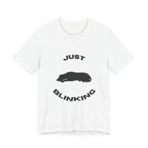 Just Blinking T-Shirt — Black Great Dane Graphic Tee