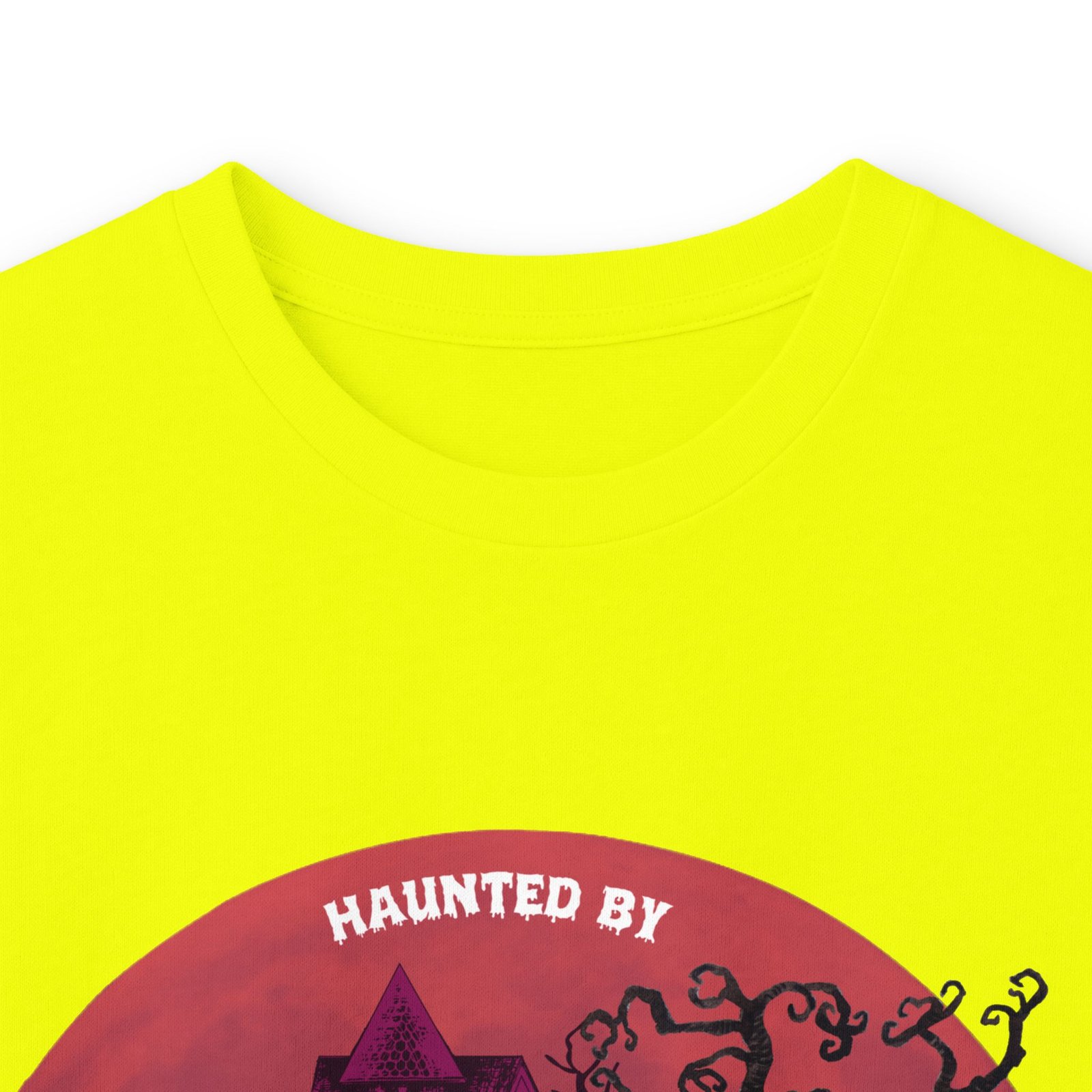 White with blue eyes Great Dane up to 5xl - Haunted by Dane Hair Unisex Long Sleeve Tee - Image 31