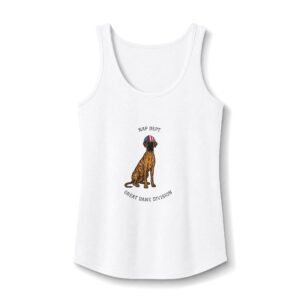 Brindle Great Dane Tank Top Up to 4xl — Labor Day Women’s Cotton Tank - Nap Dept. Great Dane Division