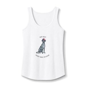 Merle Great Dane Tank Top Up to 4xl — Labor Day Women’s Cotton Tank - Nap Dept. Great Dane Division