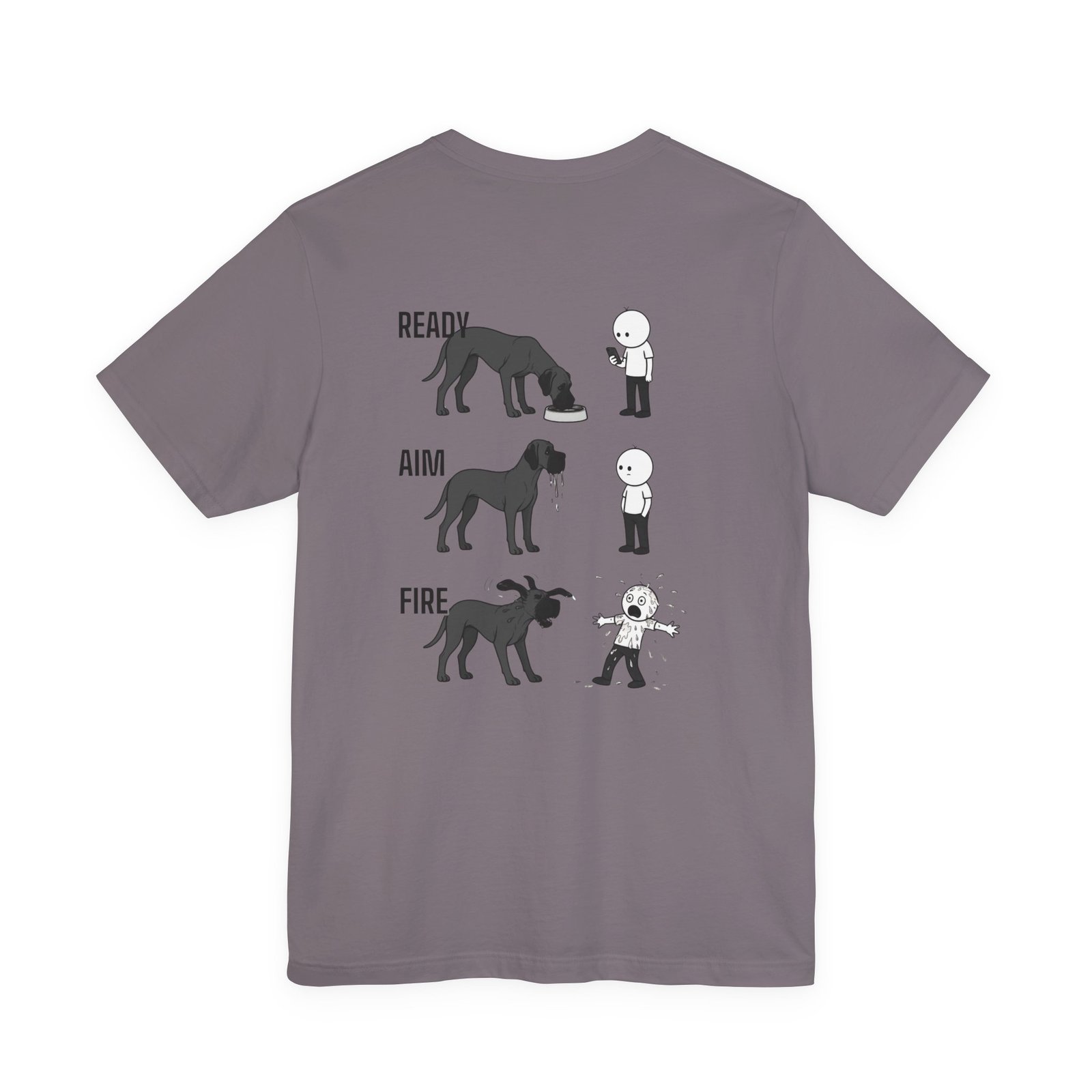 Brindle Great Dane - Ready, Aim, Fire Slobber - up to 5x - Men's T Shirt - Image 57