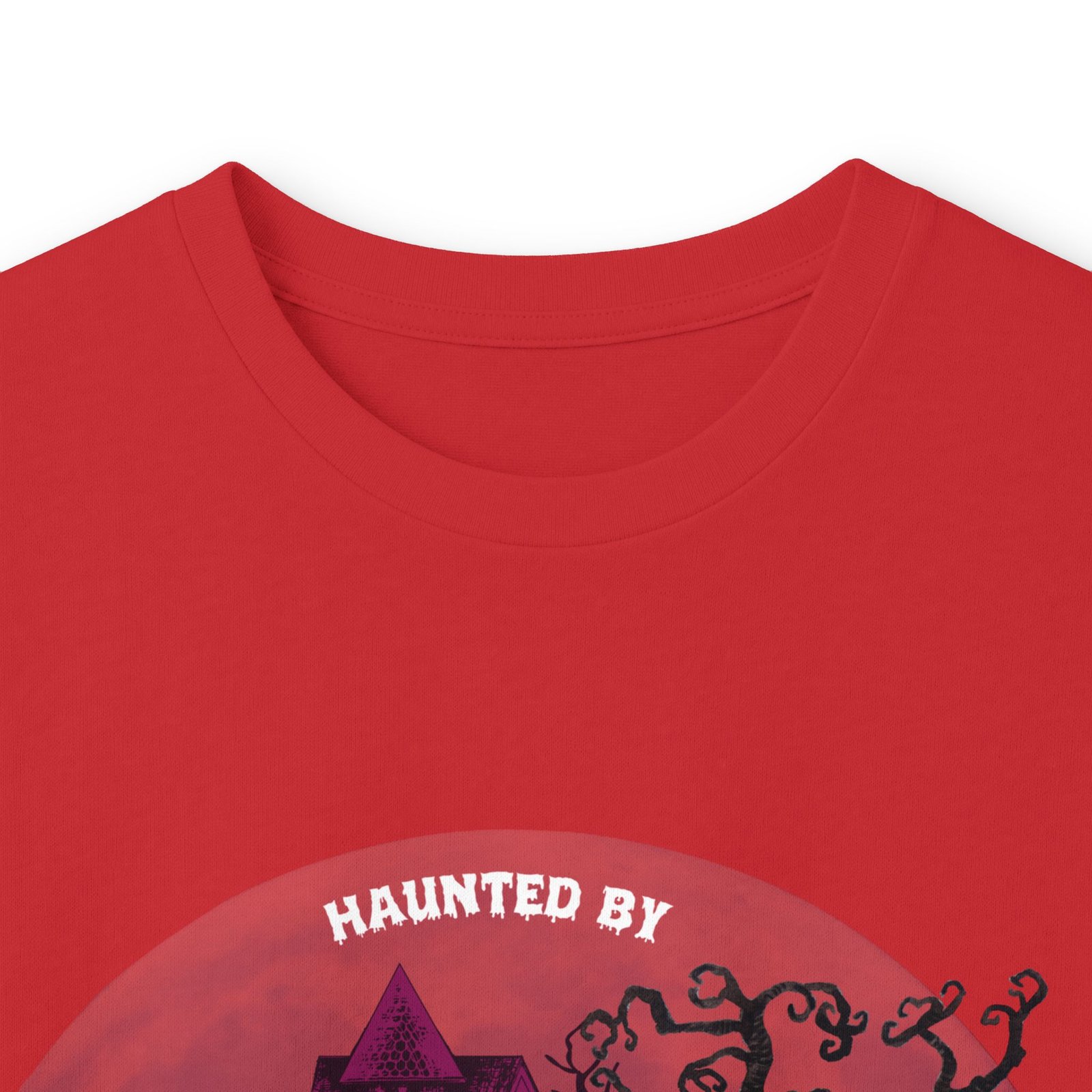 Harlequin Great Dane up to 5xl - Haunted by Dane Hair Unisex Long Sleeve Tee - Image 67