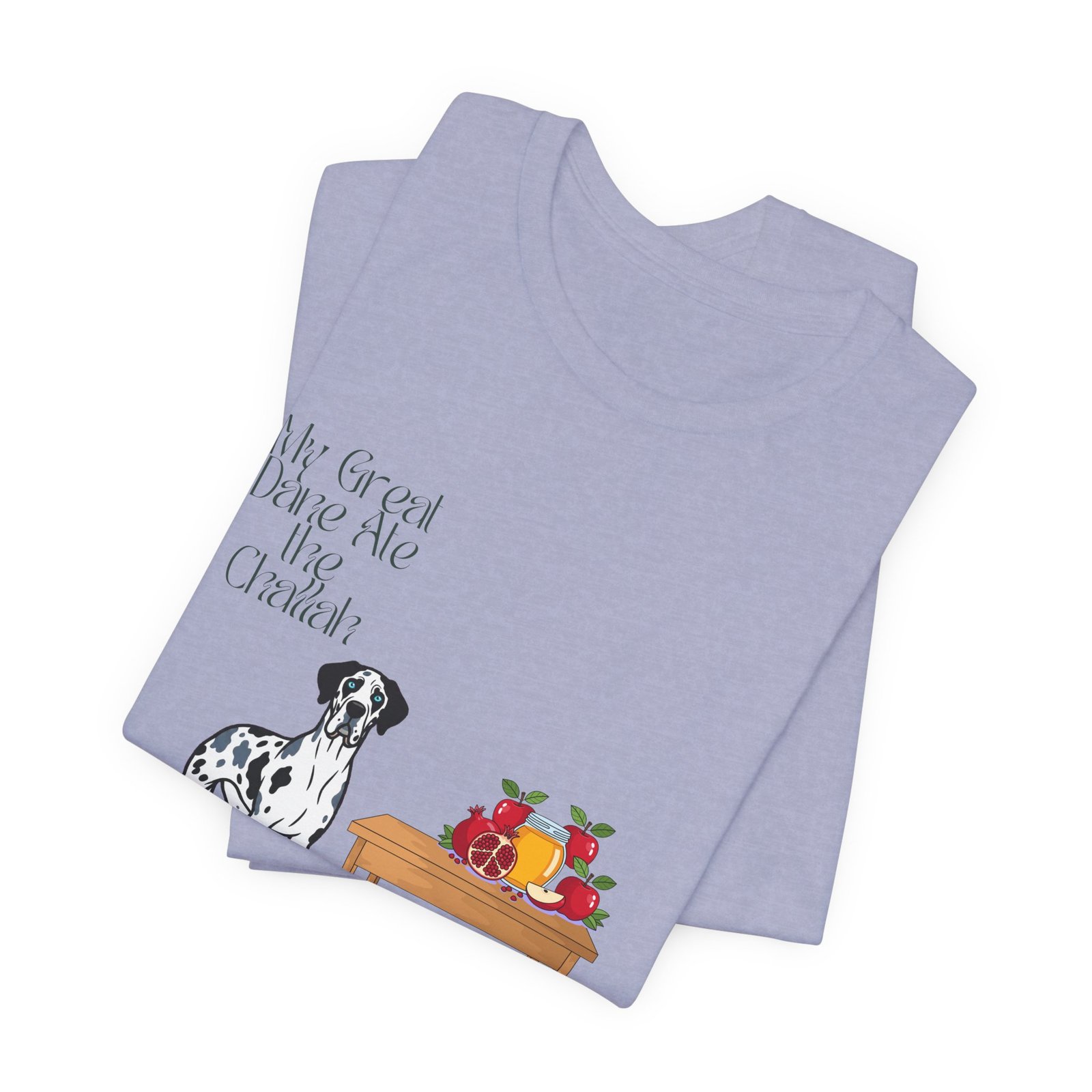 Merelquin with blue eyes Great Dane Rosh Hashanah Dog T-Shirt up to 5xl - Image 72