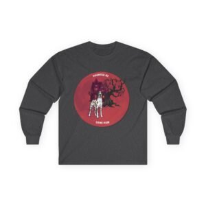 Brindlequin Great Dane up to 5xl - Haunted by Dane Hair Unisex Long Sleeve Tee