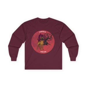 Brindle Great Dane up to 5xl - Haunted by Dane Hair Unisex Long Sleeve Tee