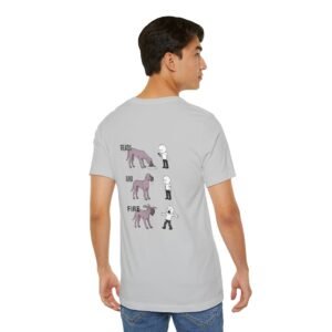 Lilac Great Dane - Ready, Aim, Fire Slobber - up to 5x - Men's T Shirt