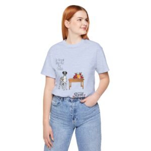 Brindlequin Great Dane Rosh Hashanah Dog T-Shirt up to 5xl
