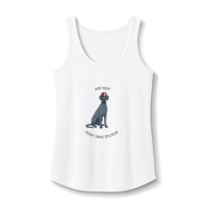 Blue Great Dane Tank Top Up to 4xl — Labor Day Women’s Cotton Tank - Nap Dept. Great Dane Division