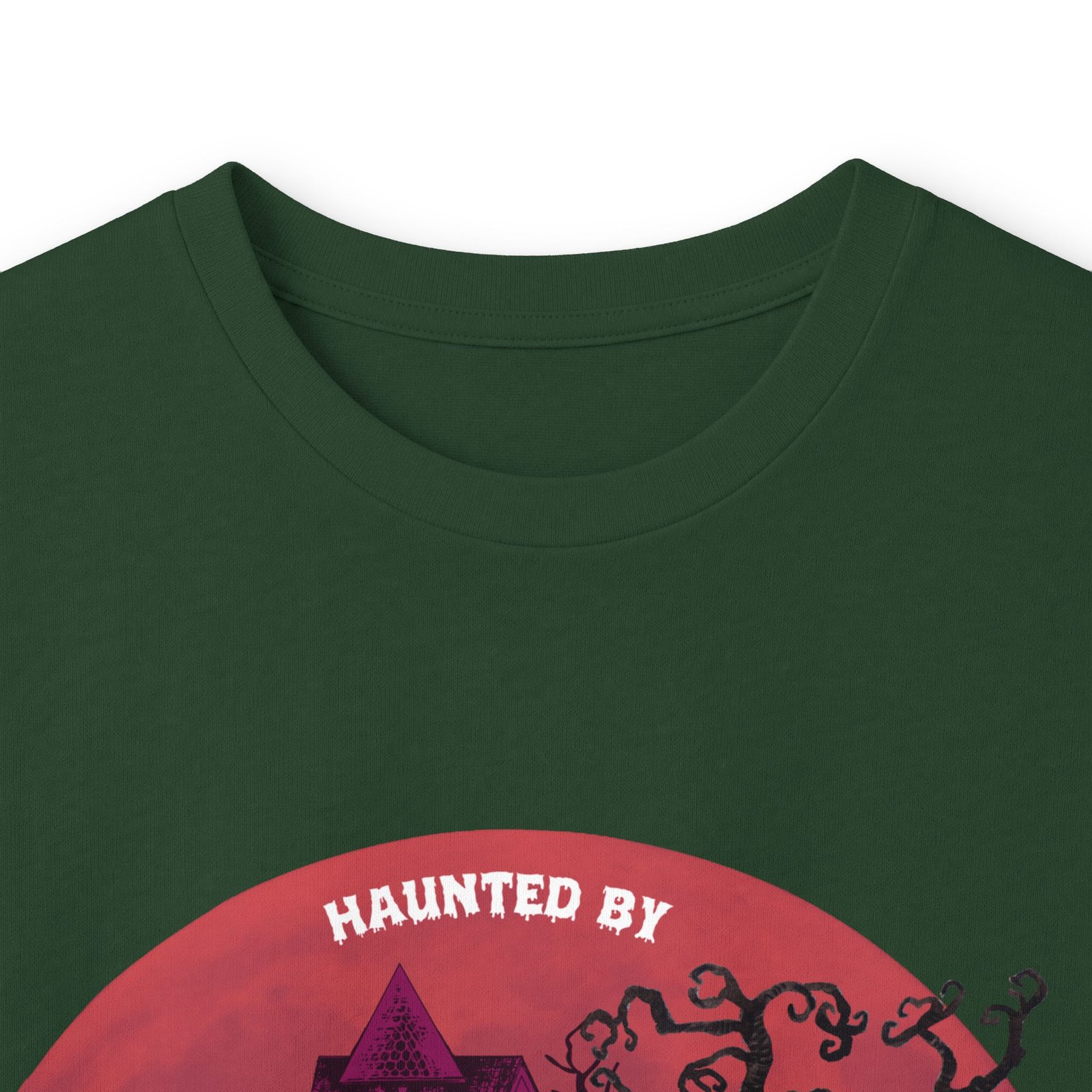 White with blue eyes Great Dane up to 5xl - Haunted by Dane Hair Unisex Long Sleeve Tee - Image 35