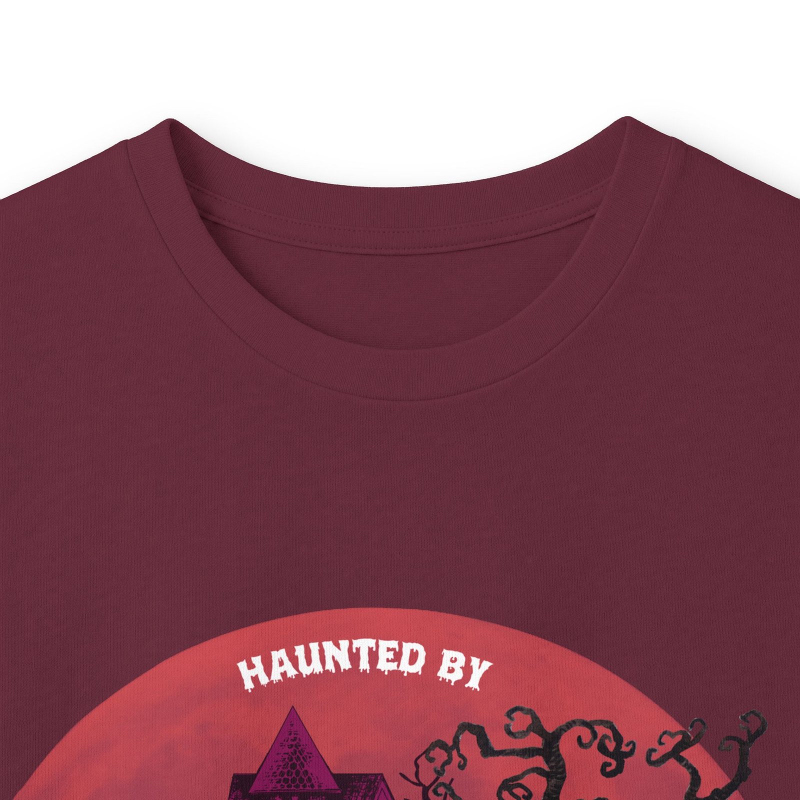 White with blue eyes Great Dane up to 5xl - Haunted by Dane Hair Unisex Long Sleeve Tee - Image 23