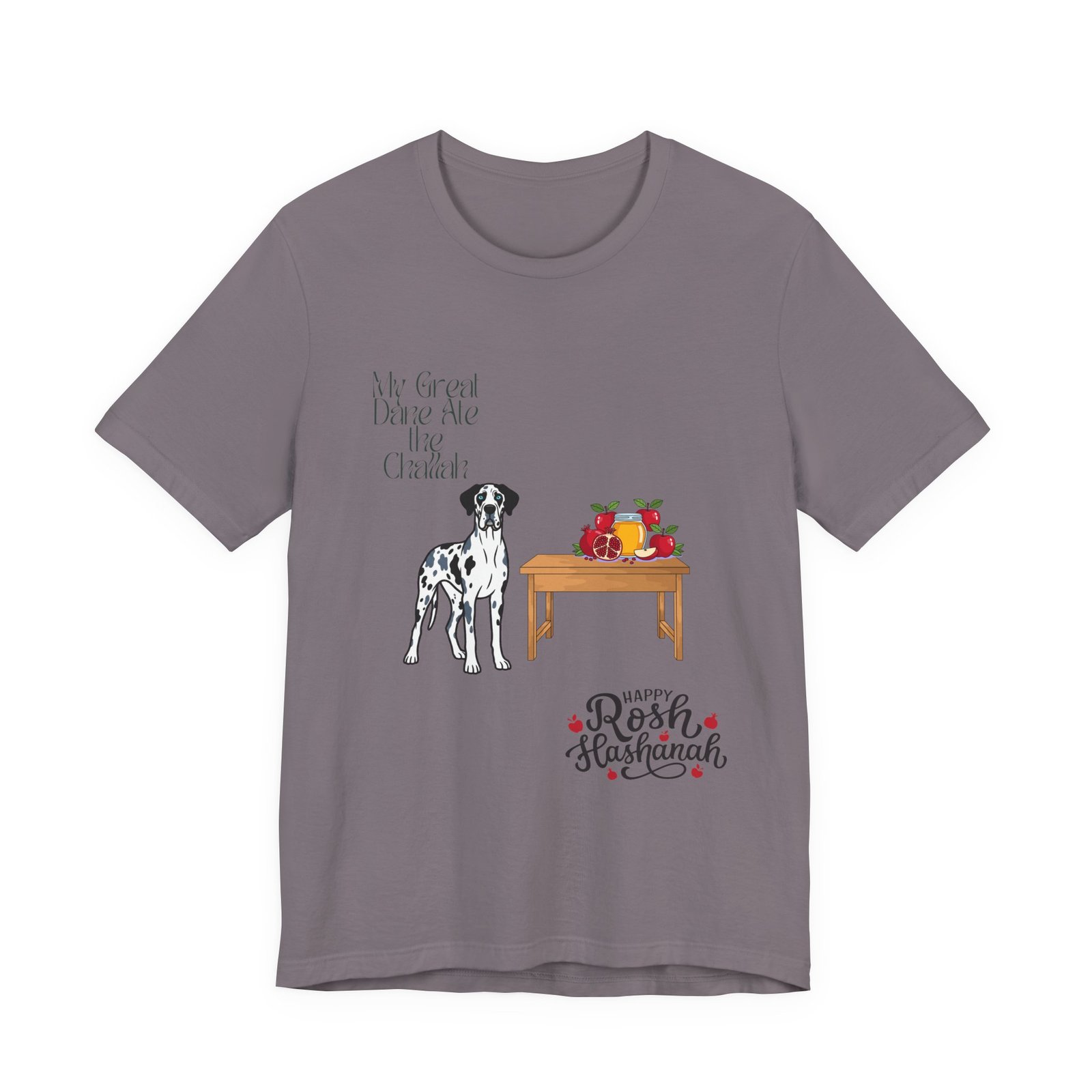 Merelquin with blue eyes Great Dane Rosh Hashanah Dog T-Shirt up to 5xl - Image 41