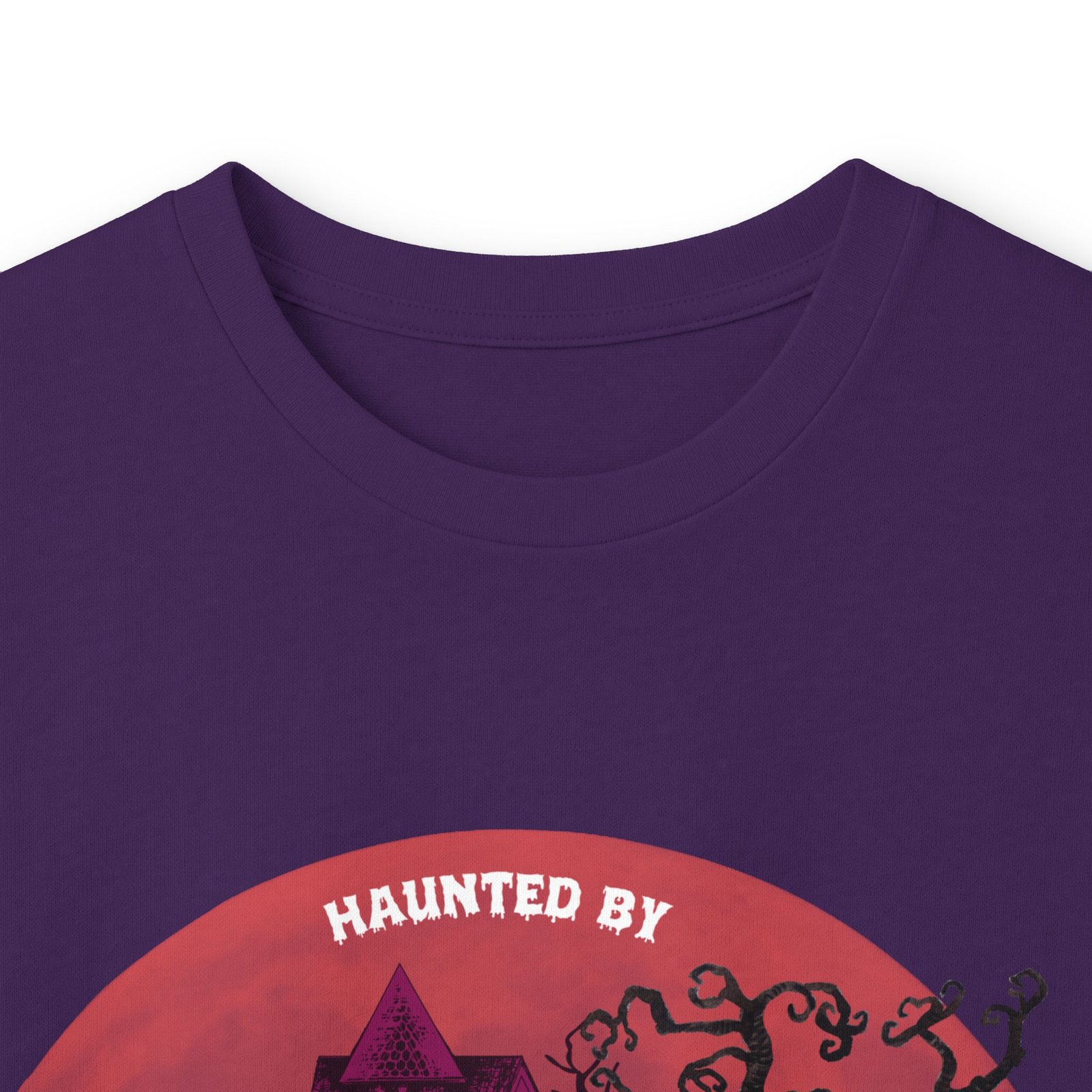 Blue with white snip chest Great Dane up to 5xl - Haunted by Dane Hair Unisex Long Sleeve Tee - Image 59