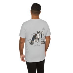 Harlequin Great Dane African-American Man T‑Shirt — Up to 5XL - Besties