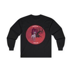 Lilac Great Dane up to 5xl - Haunted by Dane Hair Unisex Long Sleeve Tee